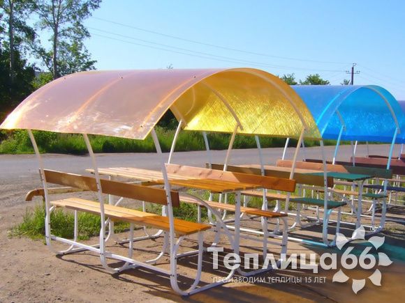 Беседка Летняя, поликарбонат