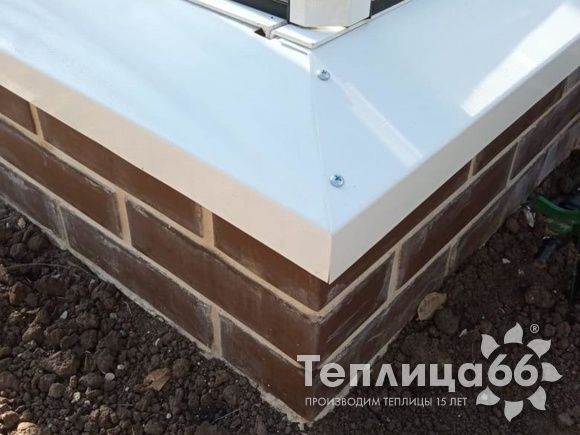 Теплица botanik T с мини-тамбуром под стекло (14 м²)