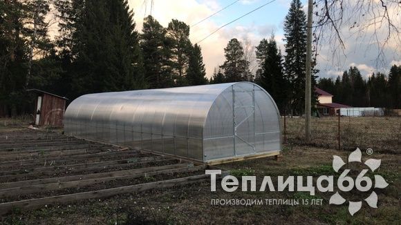 Теплица Рада 3М из поликарбоната, ширина 3 м