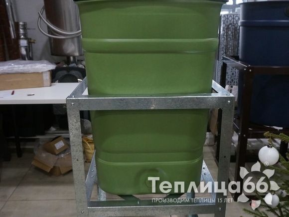 Подставка под бочку Рада (разборная, в компактной упаковке, оцинкованная)