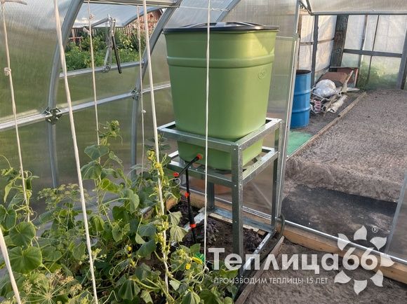 Комплект Бак + Подставка под бак из оцинкованной стали Рада