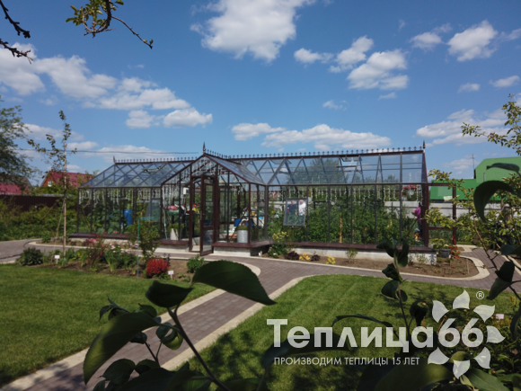 Теплица botanik Т-34 с тамбуром (34 м2)