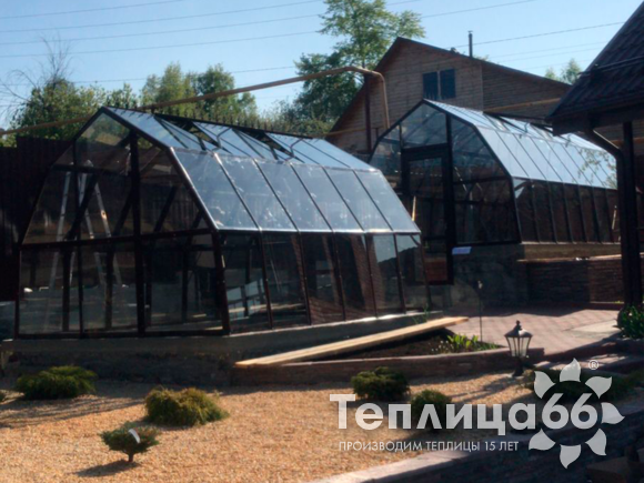 Теплица Рада Исеть под стекло, ширина 3 метра (Калькулятор)