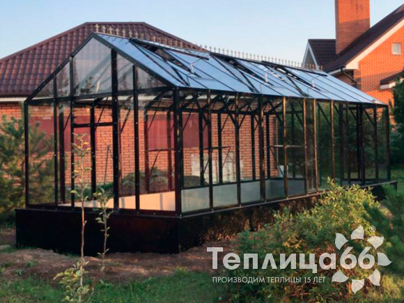 Теплица Гарденикс 3 С (под стекло), ширина 3 м