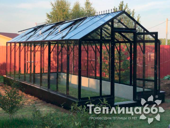 Теплица Гарденикс 3 С (под стекло), ширина 3 м