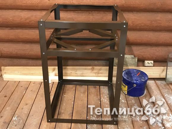 Подставка под бочку Рада (разборная, в компактной упаковке, оцинкованная)